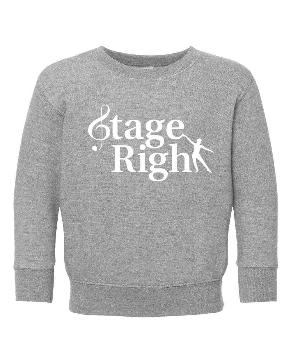 Stage Right Toddler Fleece Crewneck Sweatshirt - 3317