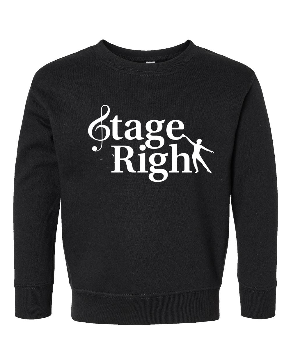 Stage Right Toddler Fleece Crewneck Sweatshirt - 3317