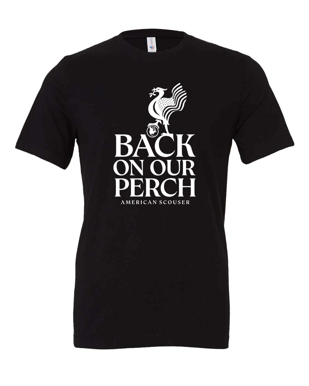 Back on Our Perch – Liverpool FC Champions Shirt Exclusive Design by AmericanScouser.com
