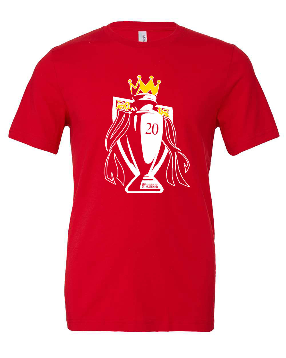 #20 Premier League Trophy Short Sleeve Tee