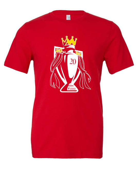 #20 Premier League Trophy Short Sleeve Tee