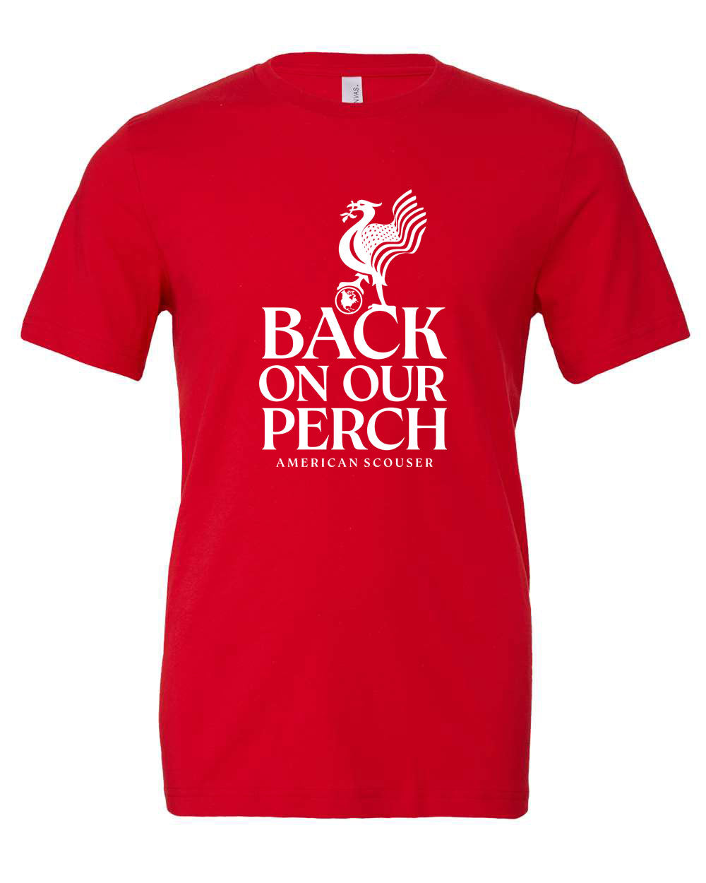Back on Our Perch – Liverpool FC Champions Shirt Exclusive Design by AmericanScouser.com