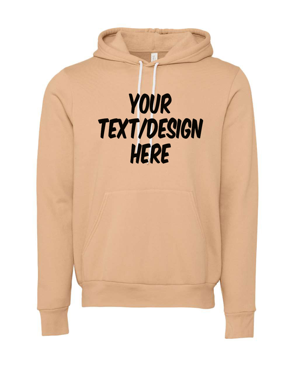 BELLA + CANVAS - Sponge Fleece Hoodie - 3719