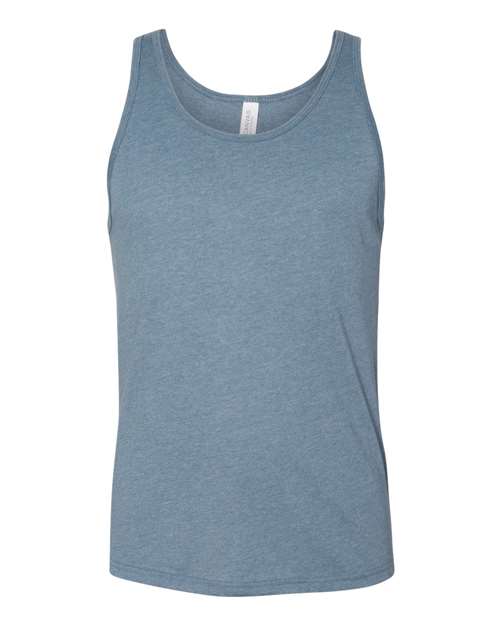 BELLA + CANVAS - Jersey Tank - 3480 Heather Slate