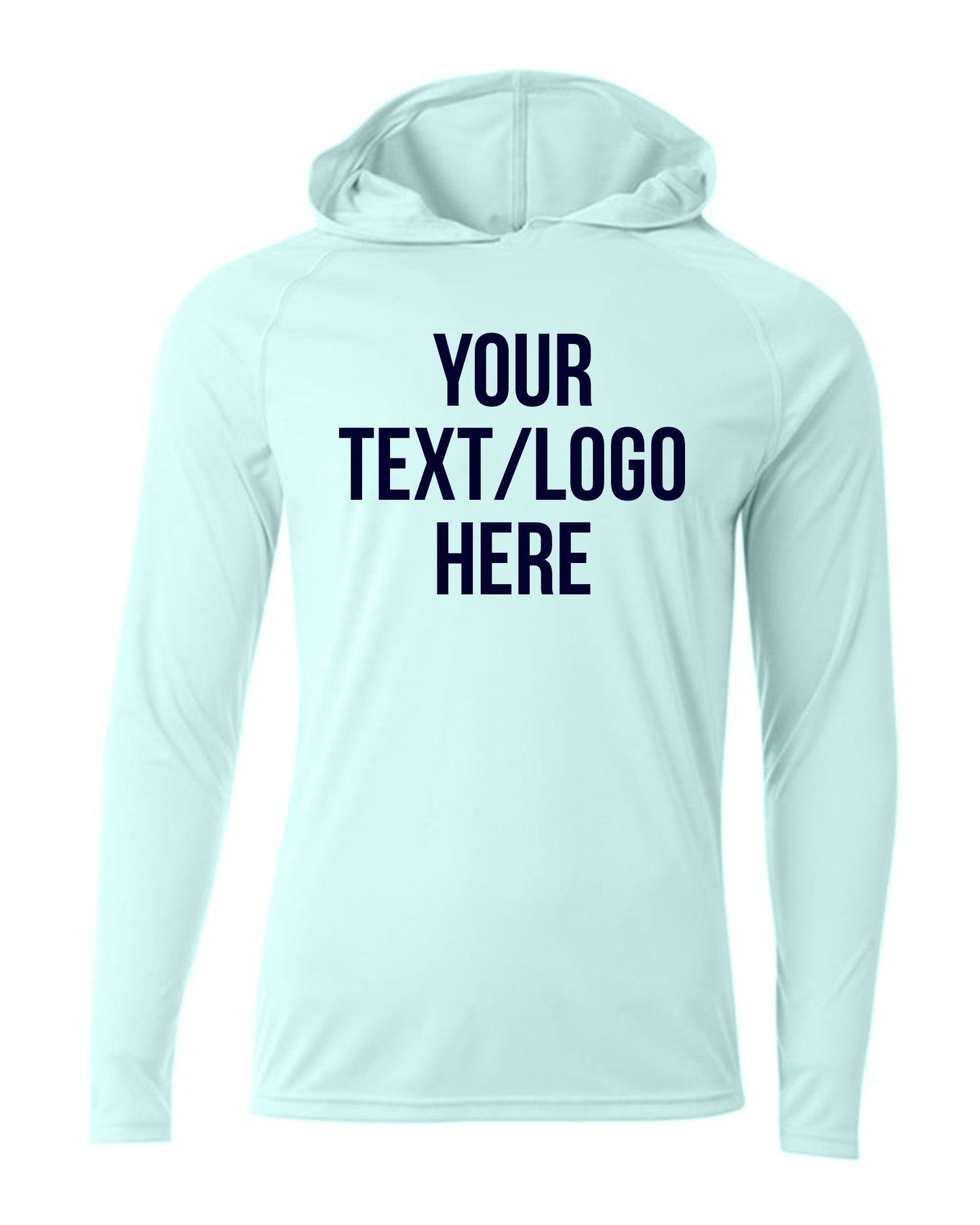 A4 Cooling Performance Long Sleeve Hooded Tee 44+ UPF - N3409
