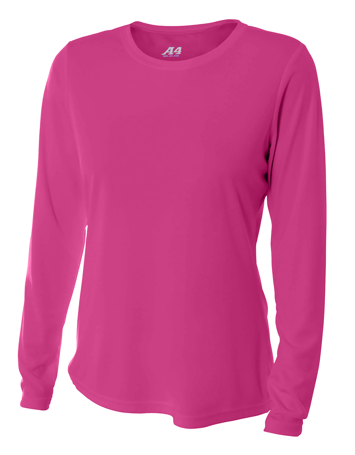 A4 - Women's Cooling Performance Long Sleeve T-Shirt 44+UPF - NW3002