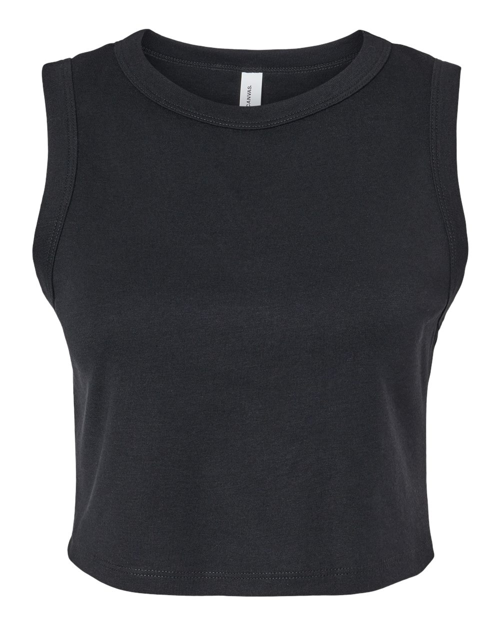 Customized BELLA + CANVAS Women's Micro Rib Muscle Crop Tank 1013