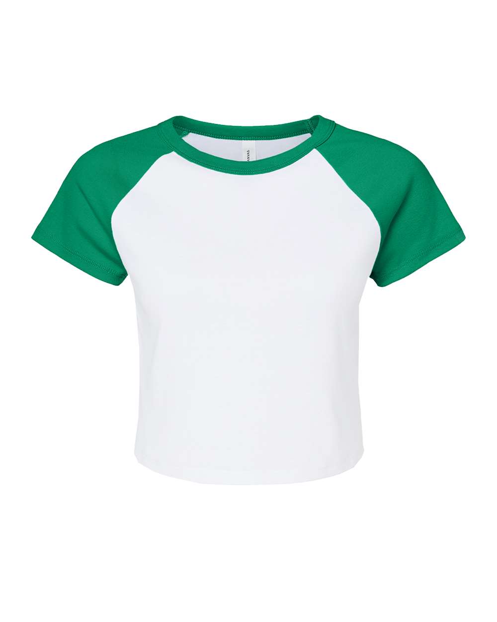 BELLA + CANVAS Women's Micro Rib Raglan Baby Tee 1201 Customized