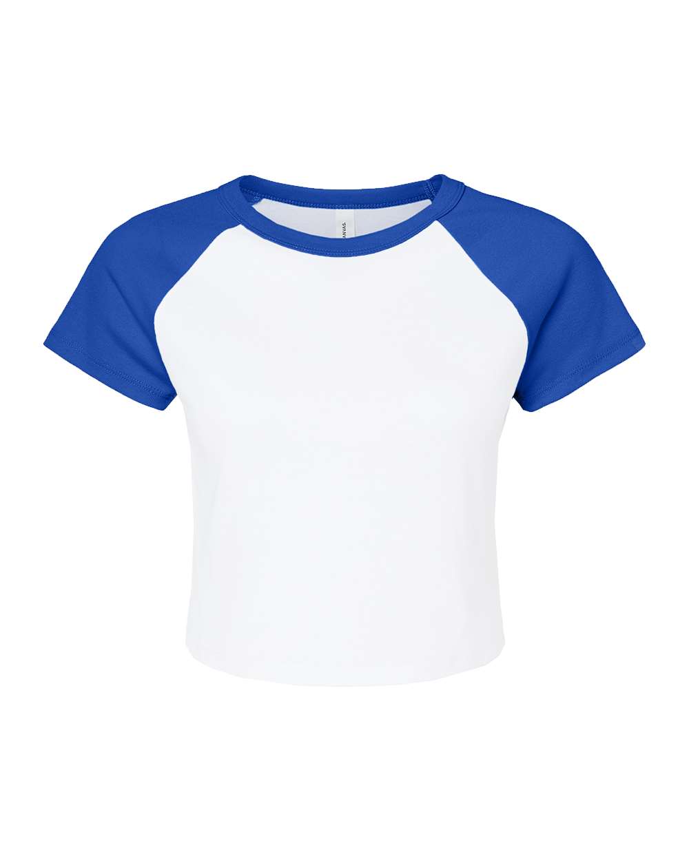 BELLA + CANVAS Women's Micro Rib Raglan Baby Tee 1201 Customized
