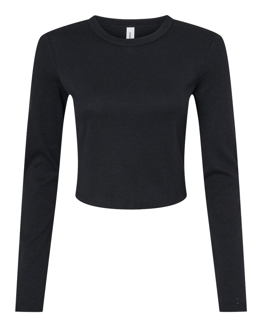 Customized BELLA + CANVAS - Women's Micro Rib Long Sleeve Baby Tee - 1501
