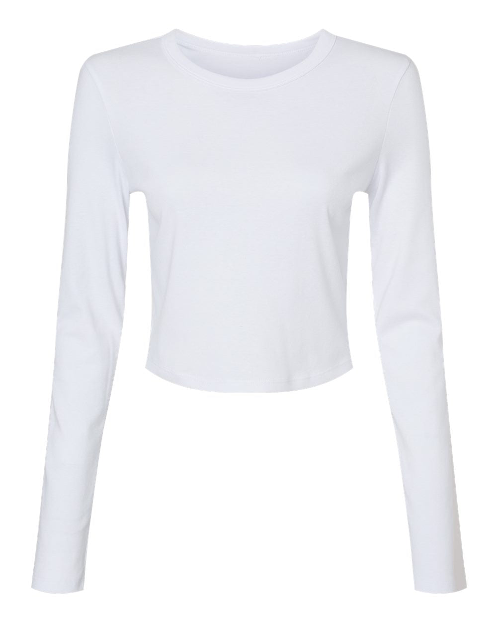 Customized BELLA + CANVAS - Women's Micro Rib Long Sleeve Baby Tee - 1501