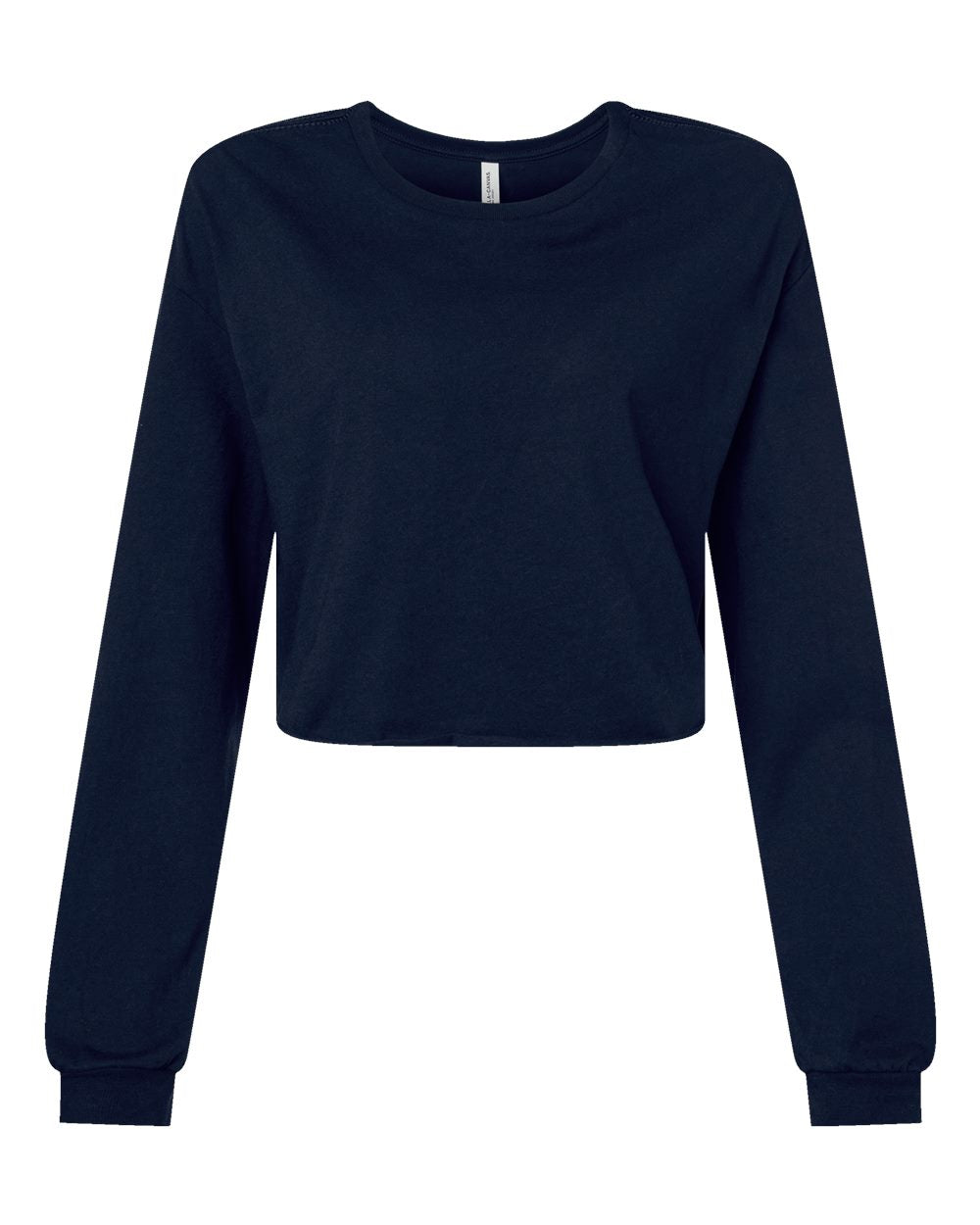 Customized BELLA + CANVAS - FWD Fashion Women's Crop Long Sleeve Tee - 6501