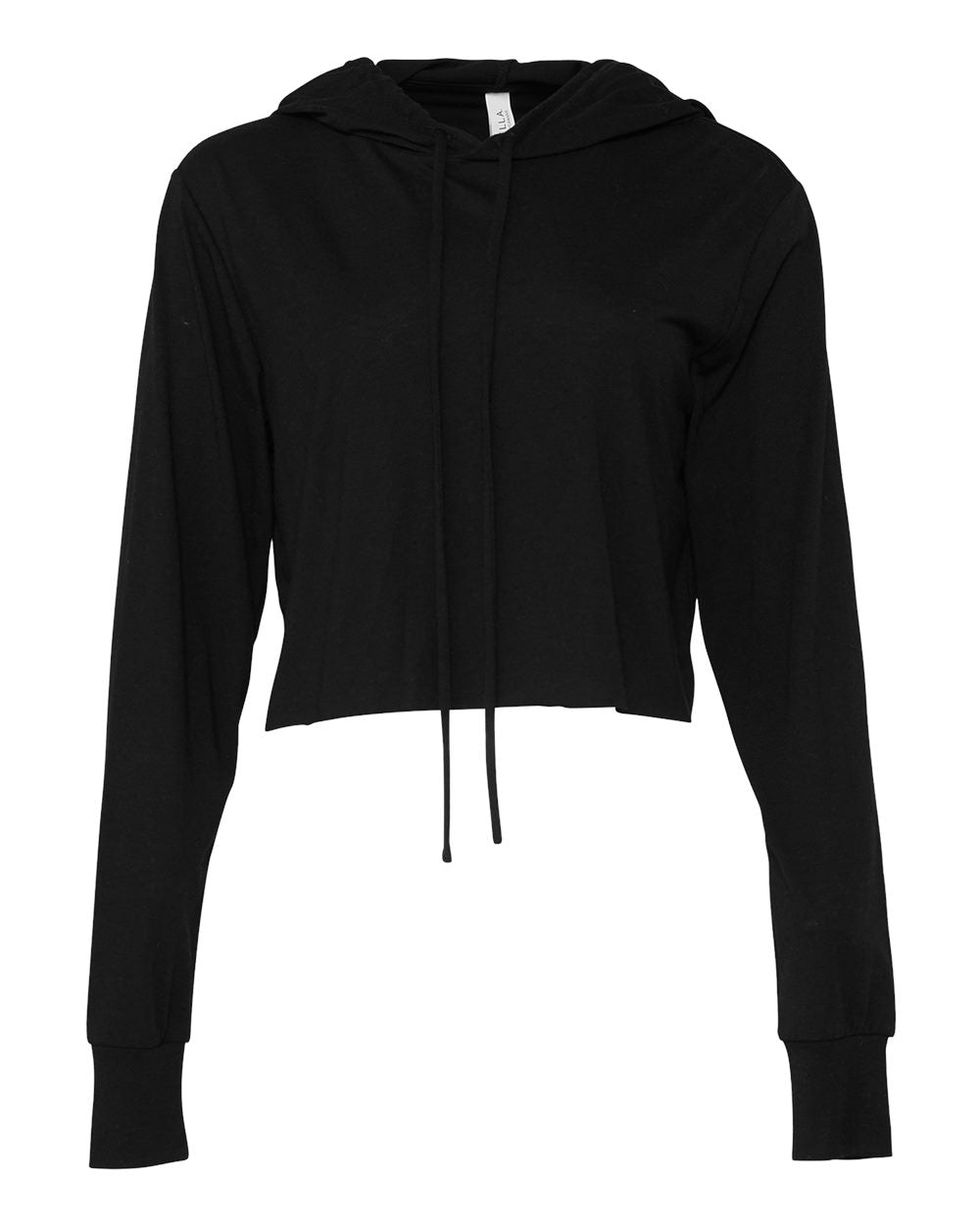 BELLA + CANVAS - Women’s Triblend Crop Long Sleeve Hoodie - 8512