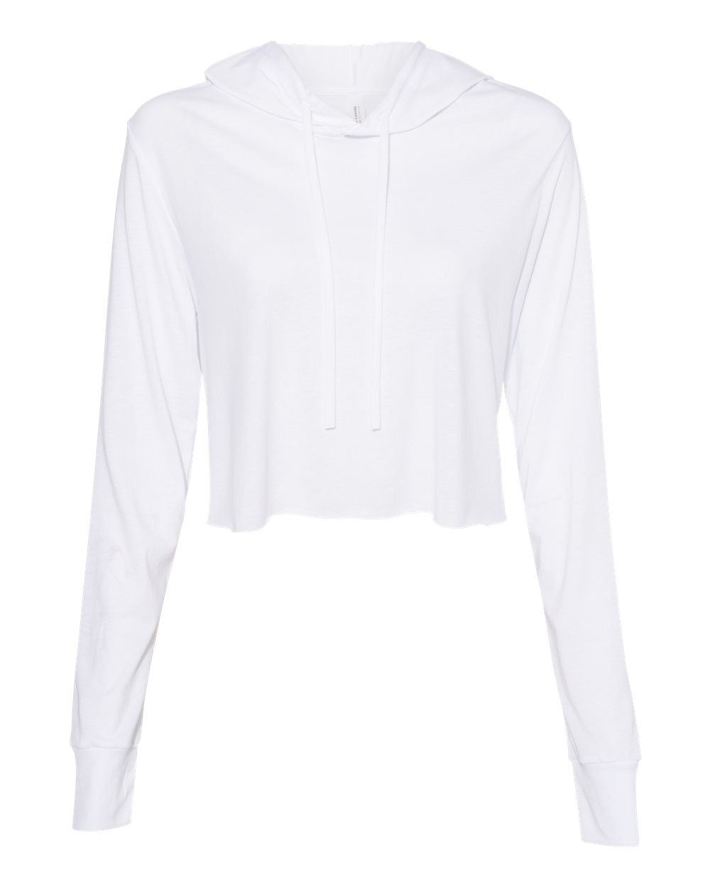 BELLA + CANVAS - Women’s Triblend Crop Long Sleeve Hoodie - 8512