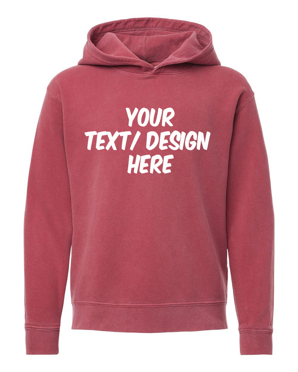 Comfort Colors - Garment-Dyed Youth Lightweight Fleece Hooded Sweatshirt - 1467Y