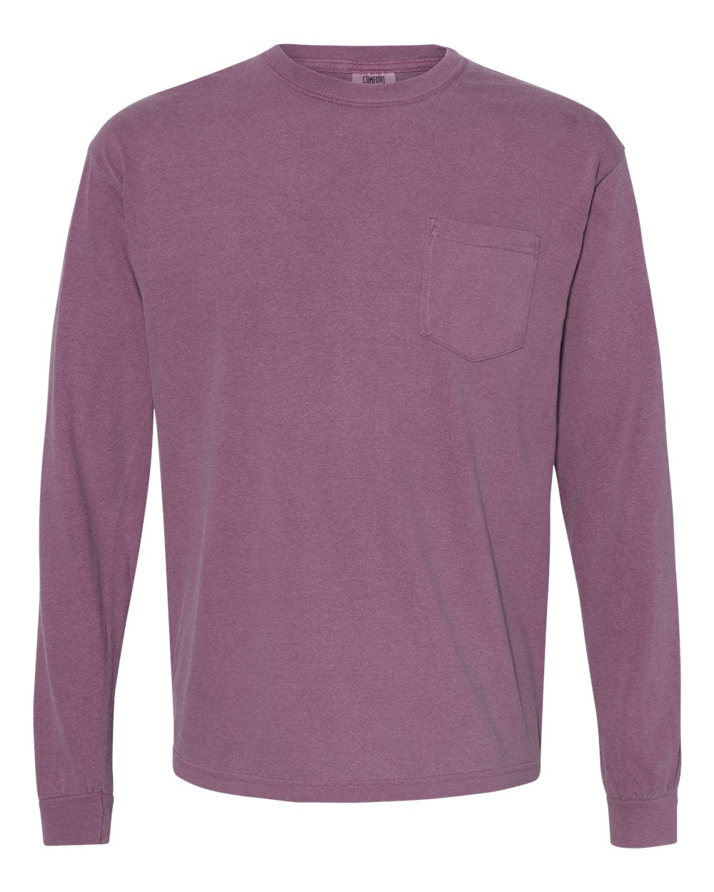 Comfort Colors - Garment-Dyed Heavyweight Long Sleeve Pocket T-Shirt - 4410