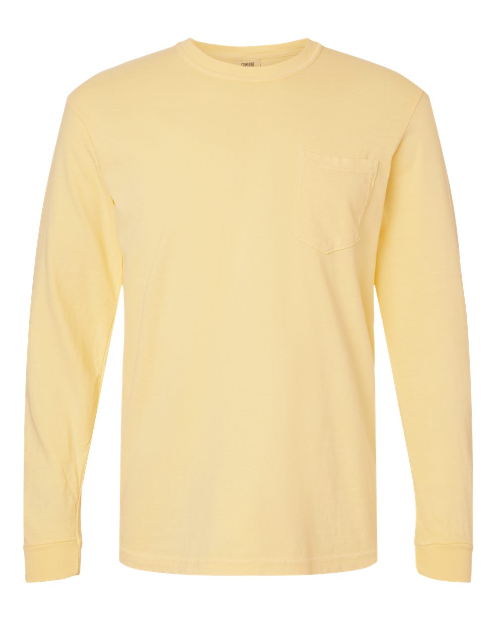 Comfort Colors - Garment-Dyed Heavyweight Long Sleeve Pocket T-Shirt - 4410