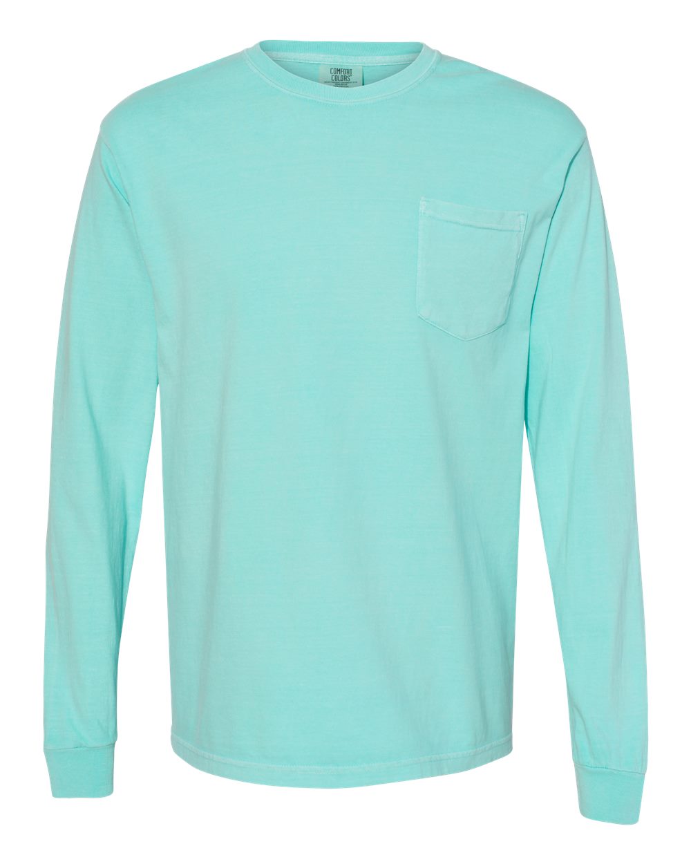 Comfort Colors - Garment-Dyed Heavyweight Long Sleeve Pocket T-Shirt - 4410
