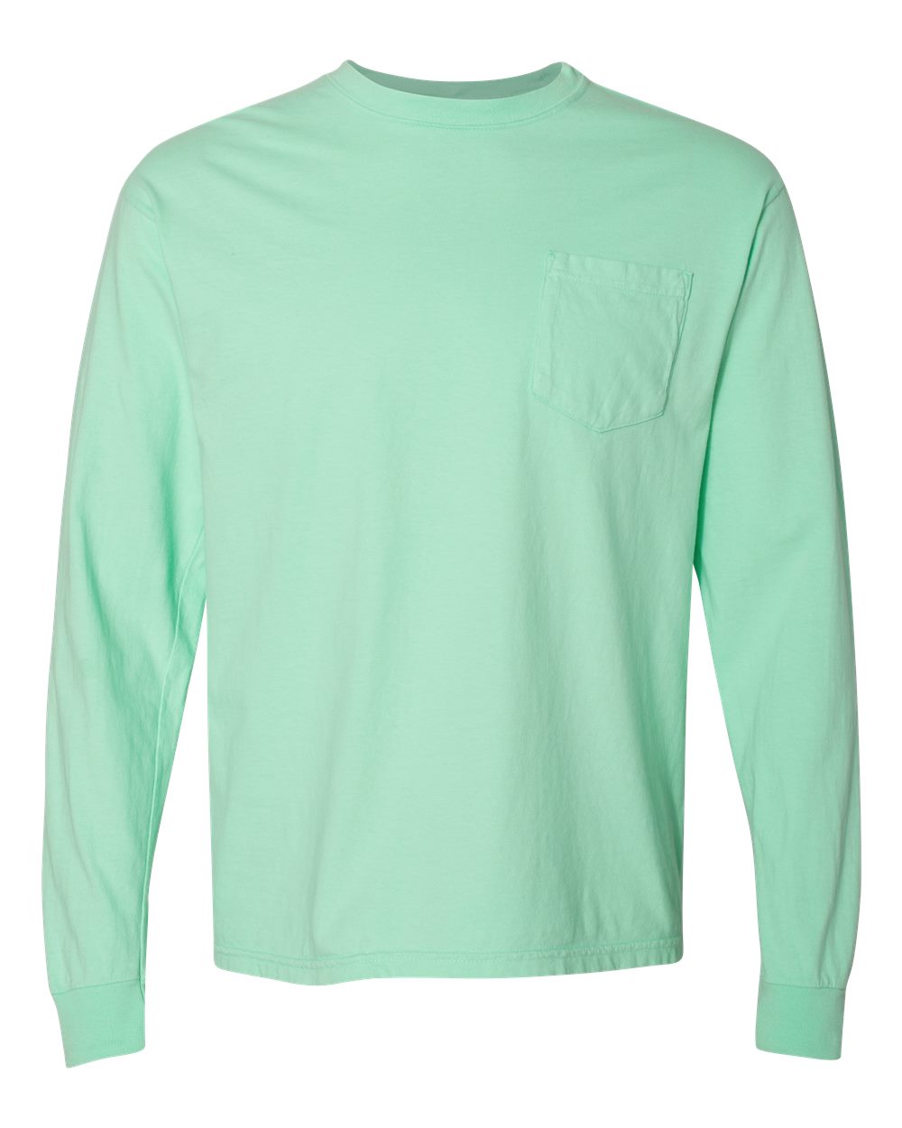 Comfort Colors - Garment-Dyed Heavyweight Long Sleeve Pocket T-Shirt - 4410