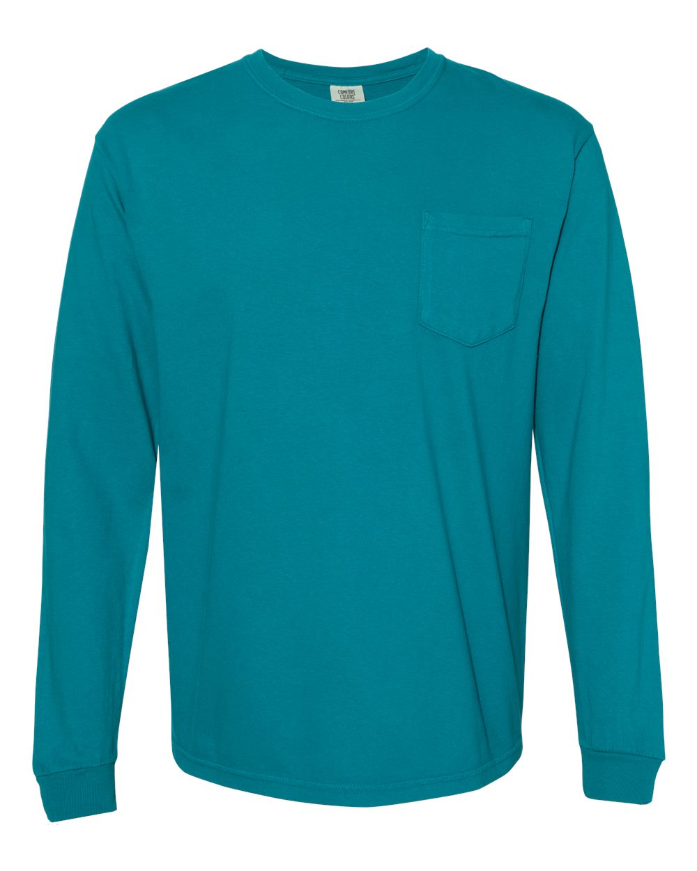 Comfort Colors - Garment-Dyed Heavyweight Long Sleeve Pocket T-Shirt - 4410