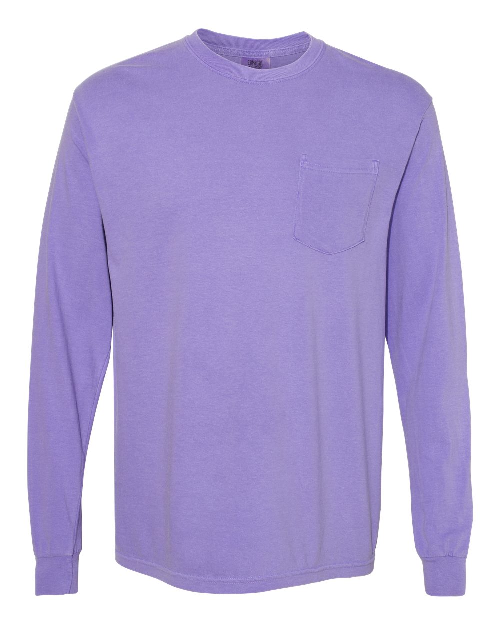 Comfort Colors - Garment-Dyed Heavyweight Long Sleeve Pocket T-Shirt - 4410