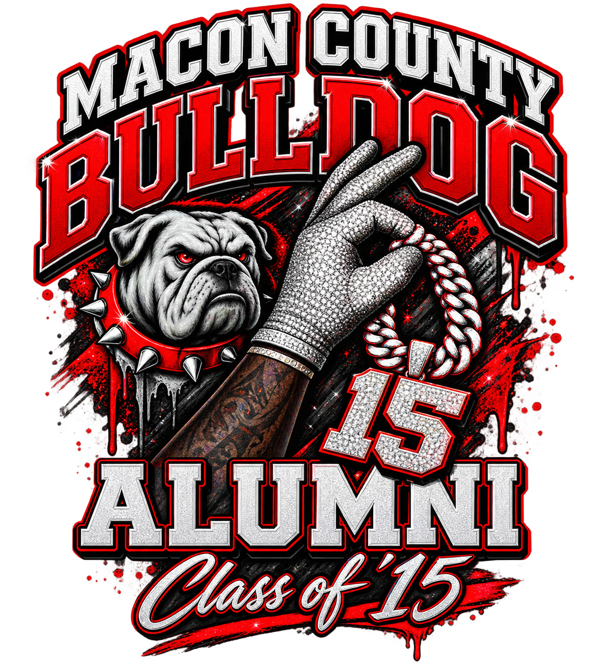 Custom Order for Macon County Alumni Class of 2015