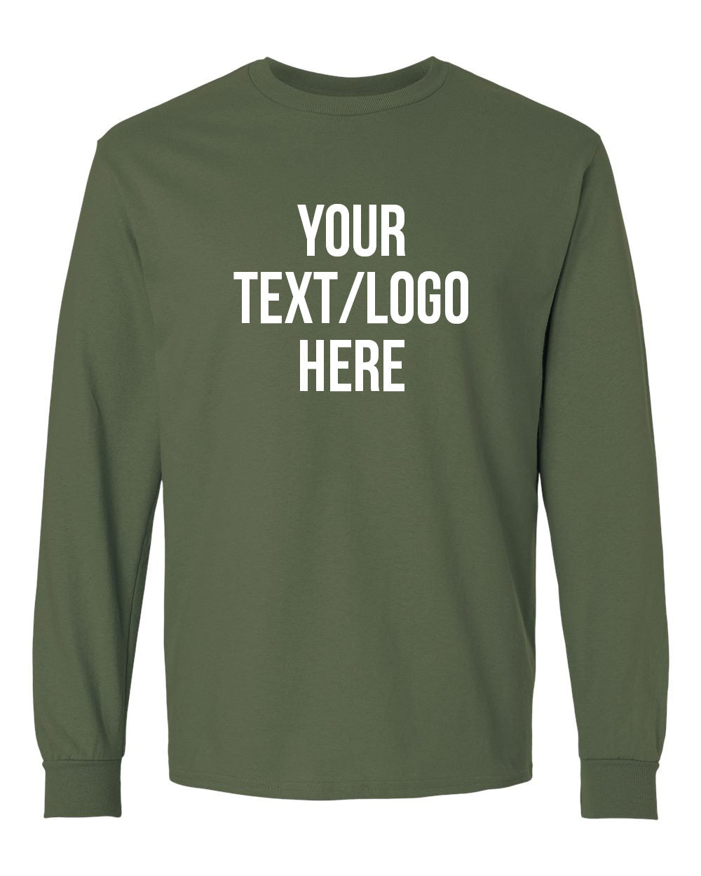 Gildan Ultra Cotton® Long Sleeve T-Shirt 2400 Customized