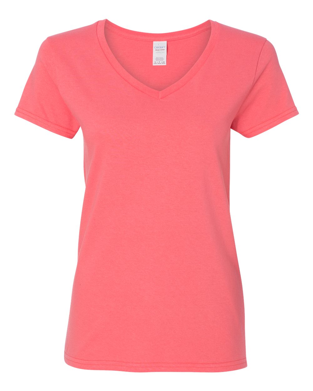 Gildan Heavy Cotton™ Women’s V-Neck T-Shirt - 5V00L