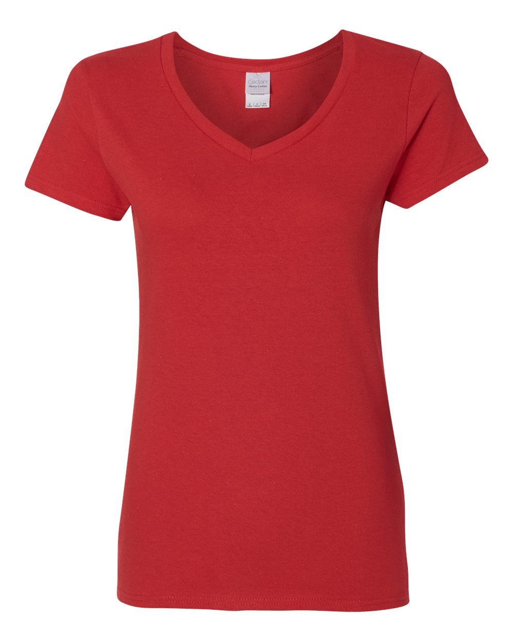 Gildan Heavy Cotton™ Women’s V-Neck T-Shirt - 5V00L