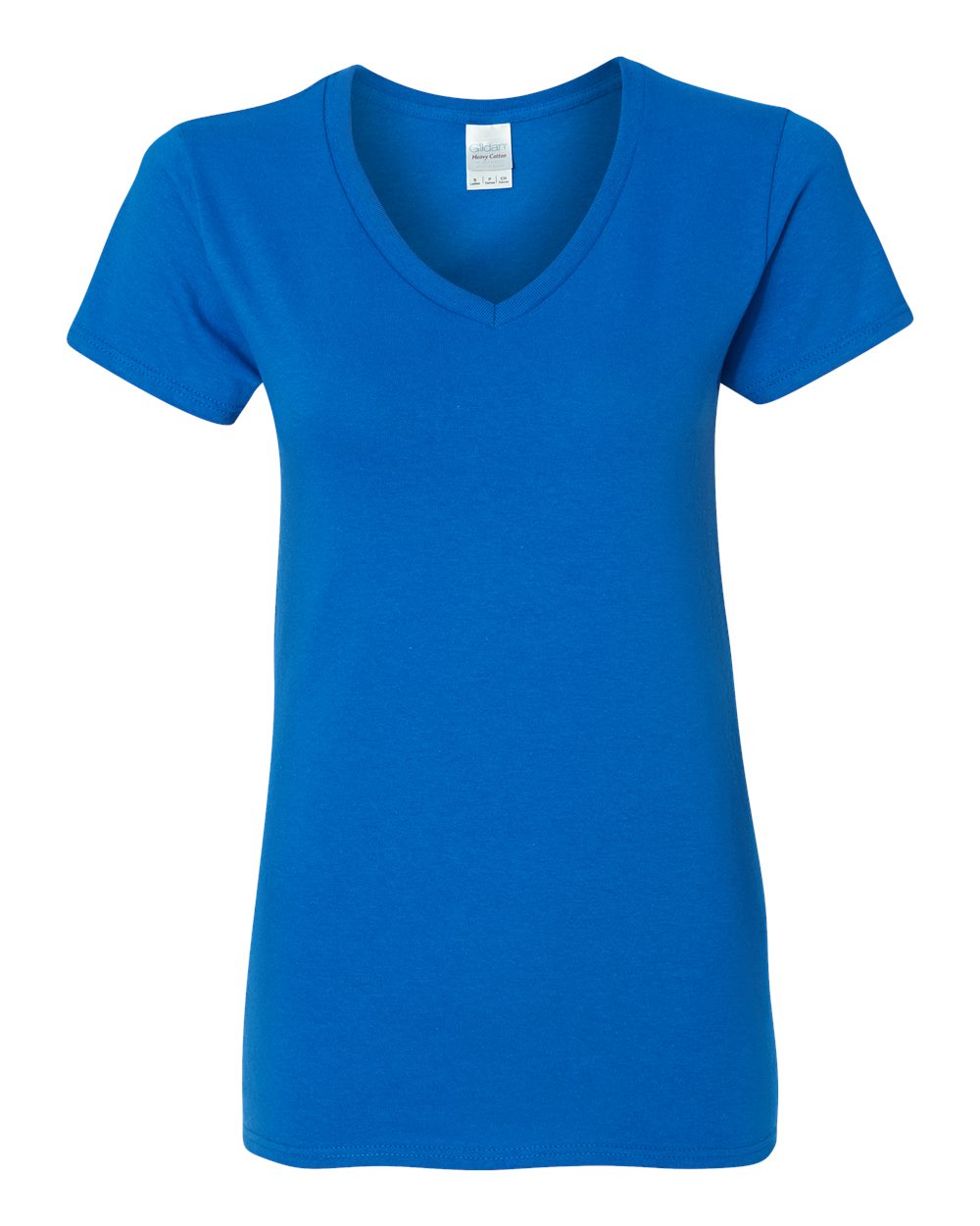 Gildan Heavy Cotton™ Women’s V-Neck T-Shirt - 5V00L