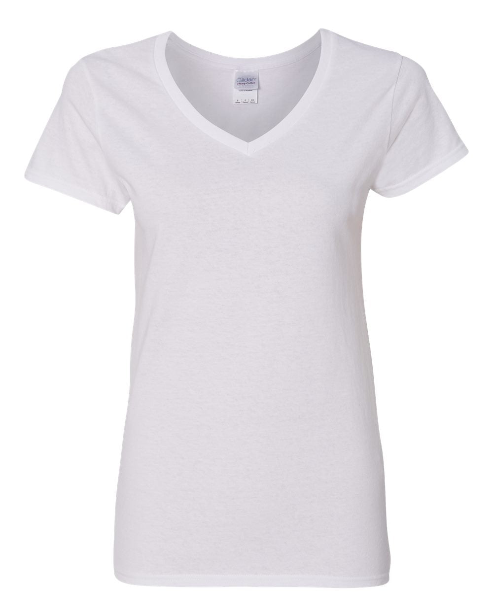 Gildan Heavy Cotton™ Women’s V-Neck T-Shirt - 5V00L
