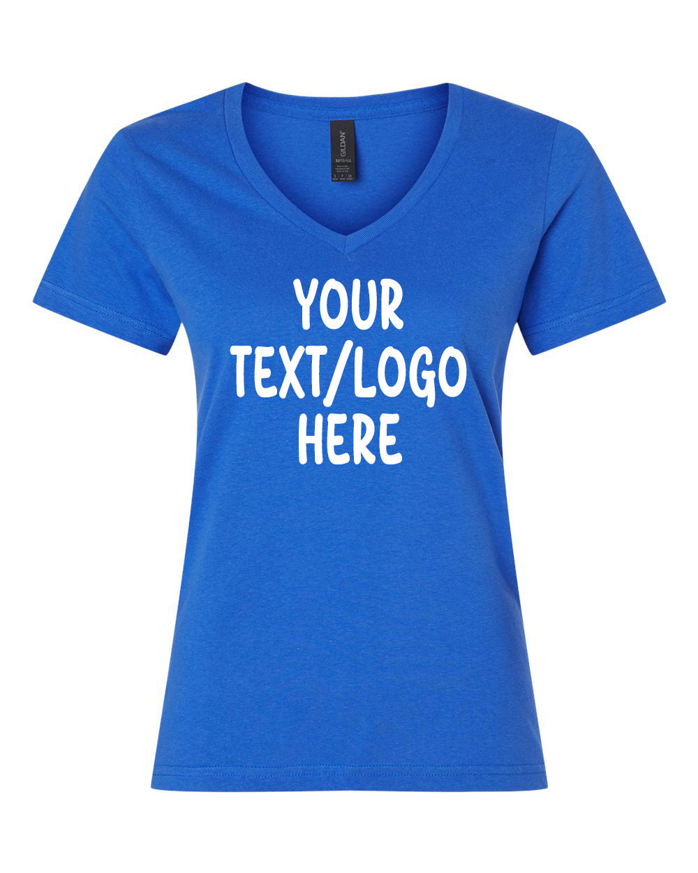 Gildan Softstyle® Women's V-Neck T-Shirt - 64V00L