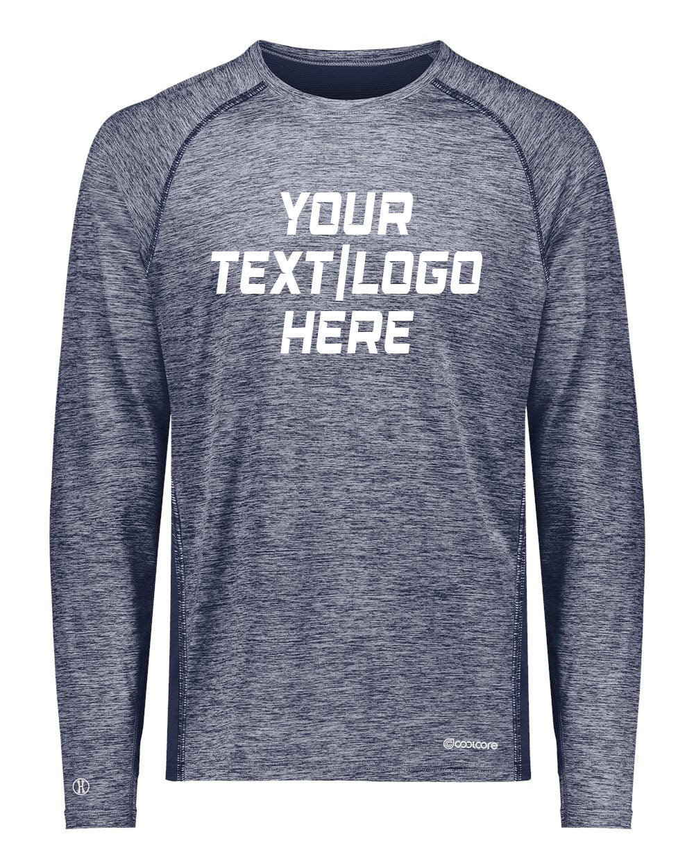Adult Holloway - Electrify CoolCore® Long Sleeve T-Shirt 50+ UPF- 222570