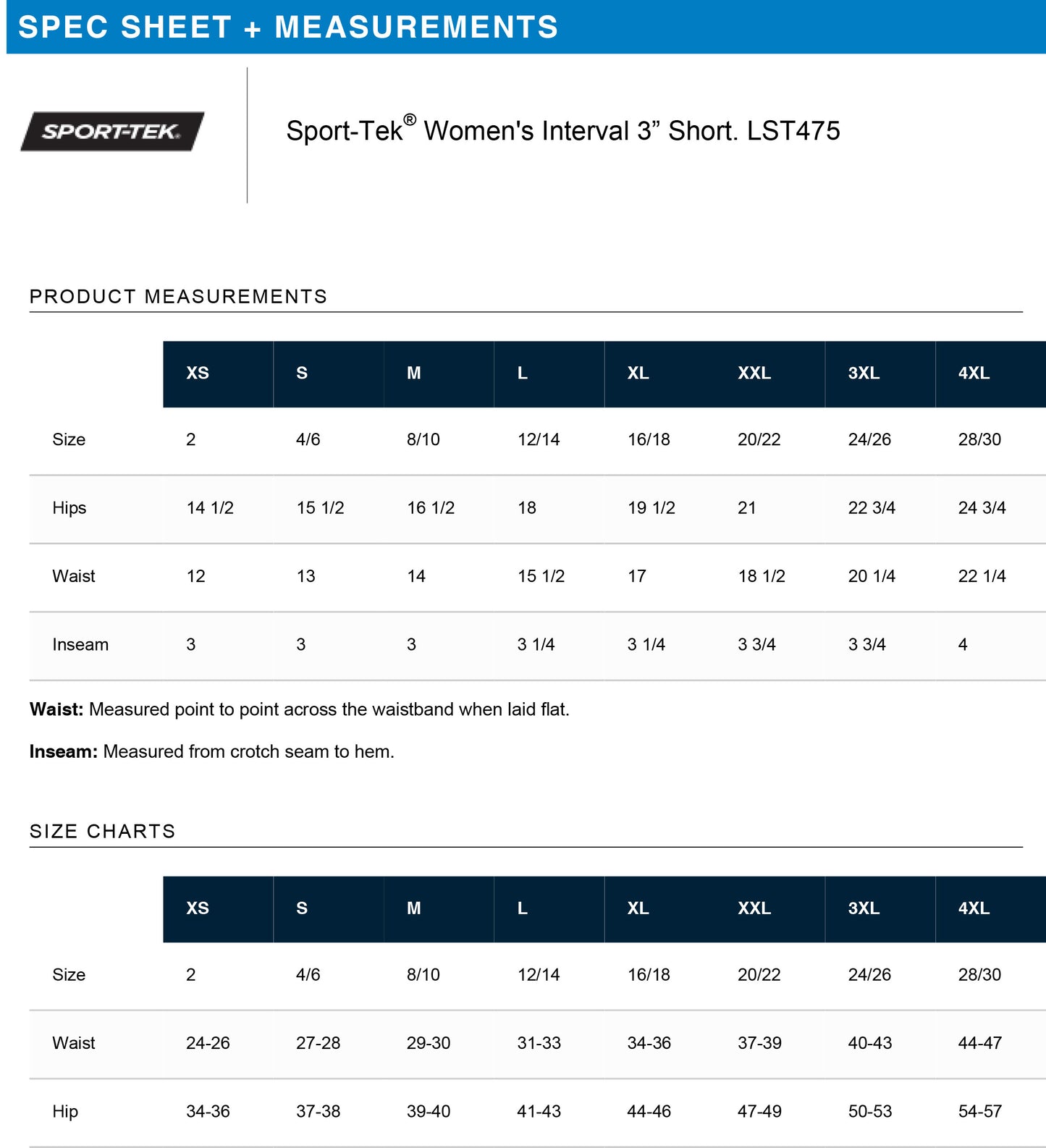 Stage Right Platinum Sport-Tek® Women's Interval 3” Short