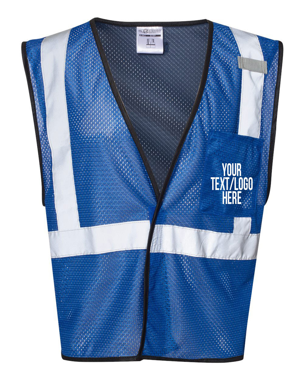 Kishigo - EV Series® Enhanced Visibility Non-ANSI Vest - B120-131 Custom w/ Solid or Reflective Print