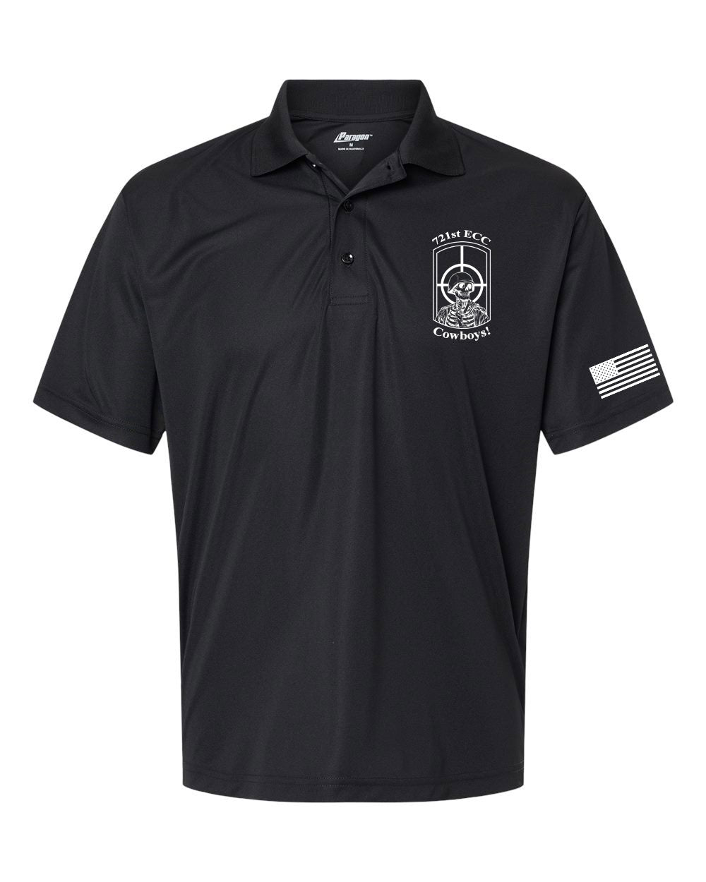 Combat Ready Polo with Single Color Print