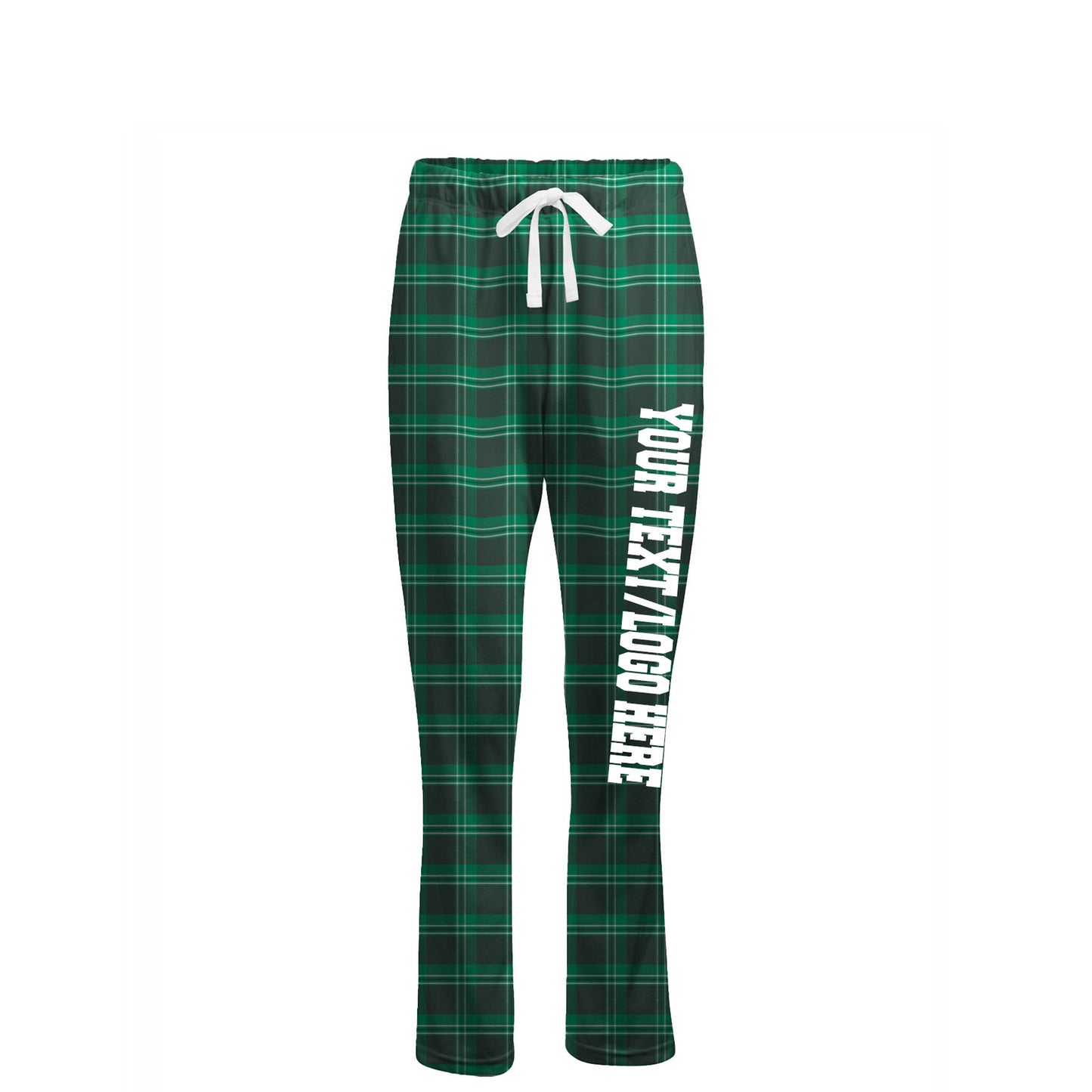 Boxercraft Ladies Henley Flannel Pants Green McIntosh Flannel Pants with Custom Text/Logo