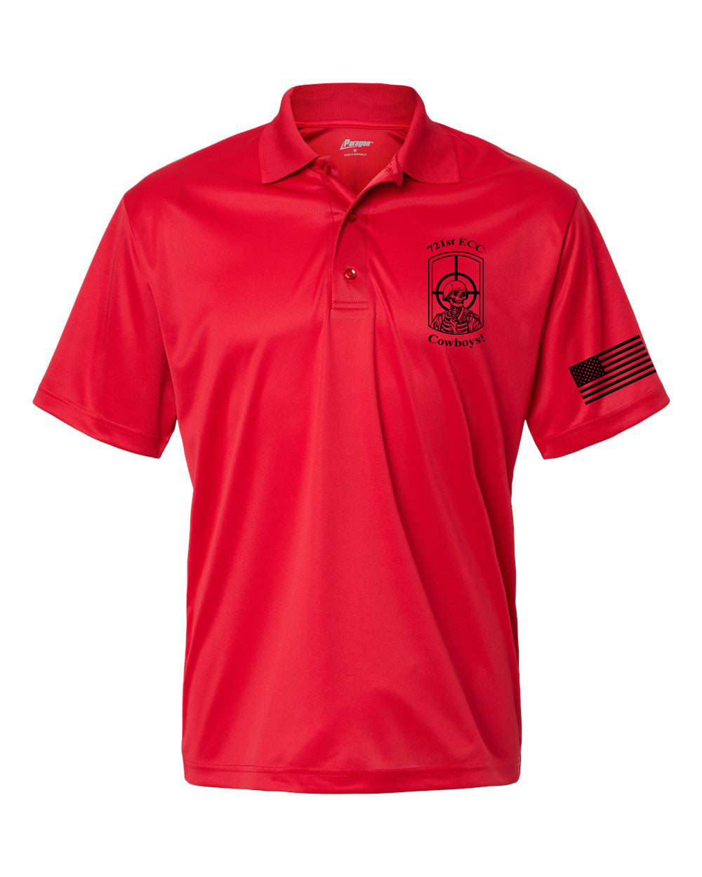 Combat Ready Polo with Single Color Print