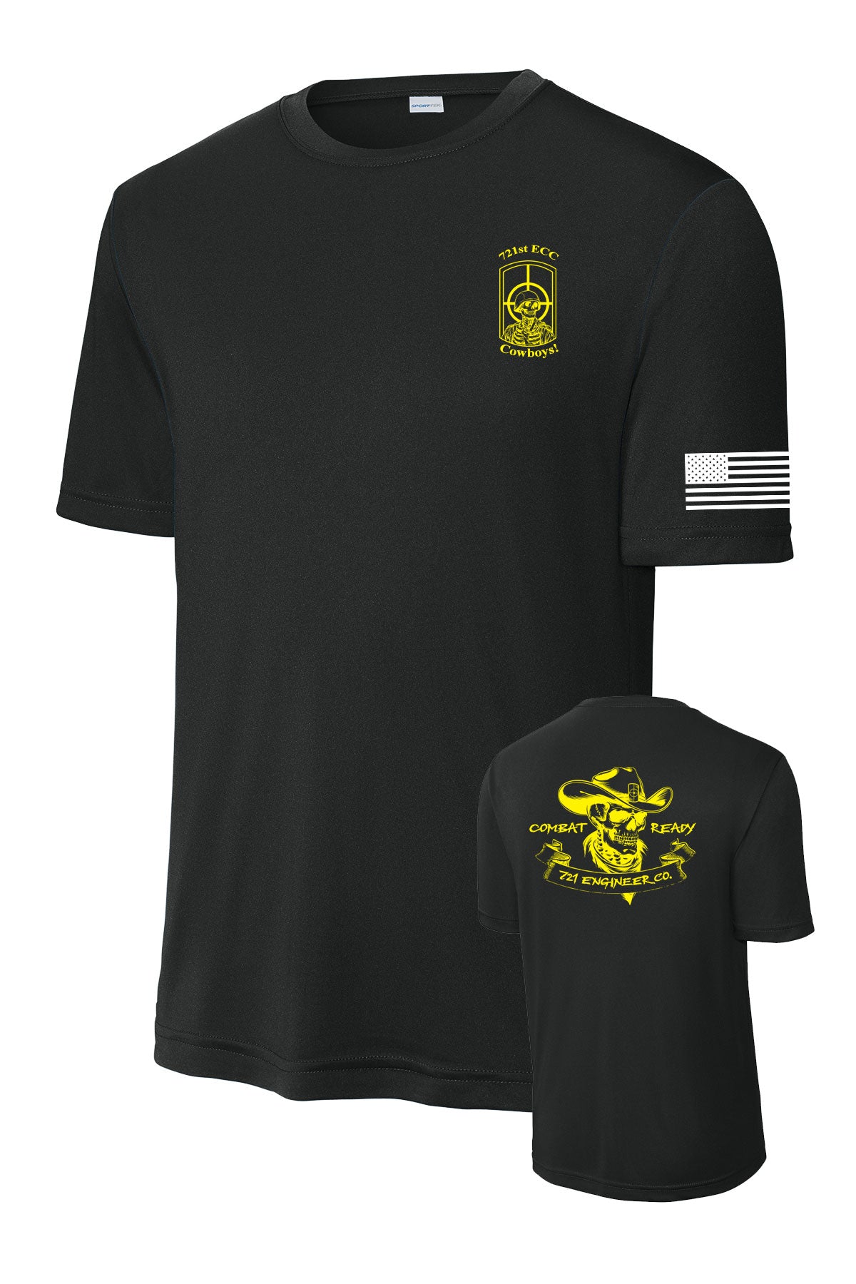 Combat Ready Sports Tee w/ Single Color Print