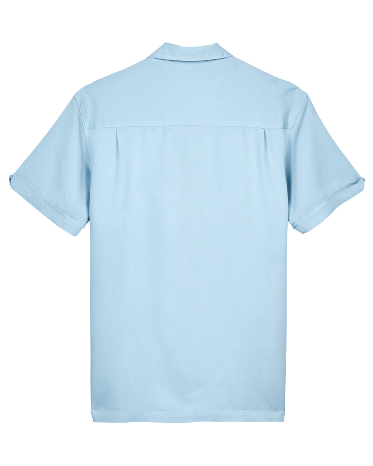 Harriton M575 Bowling Shirt Cloud Blue- Custom Text or Design