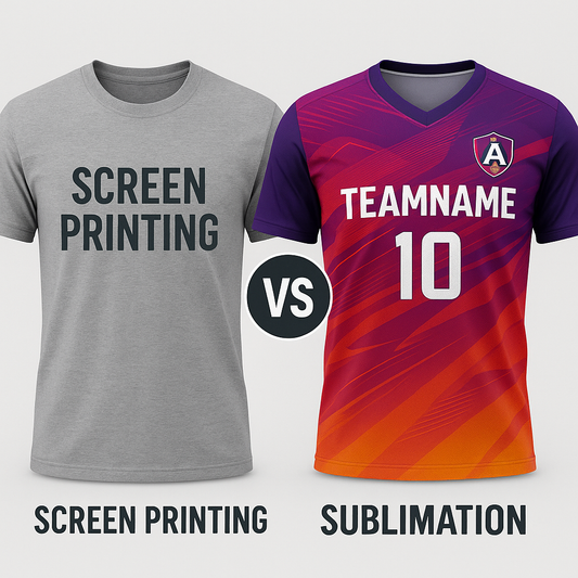 Custom Sublimation Jerseys vs. Screen Printing: Which Should You Choose?