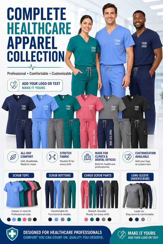 Comfort Matters: Custom Apparel for Doctors’ Offices and Clinics