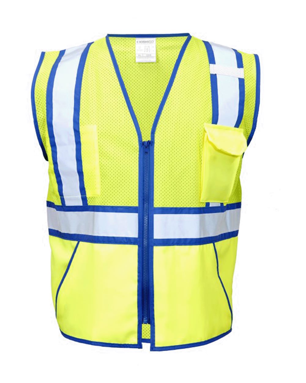Kishigo - Standard Contrast Vest - 1595-1598 Custom w/ Regular or Reflective Print