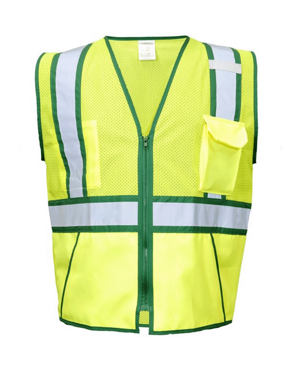 Kishigo - Standard Contrast Vest - 1595-1598 Custom w/ Regular or Reflective Print