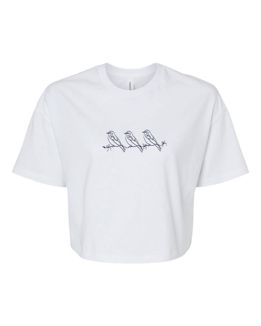 Little Sparrow BELLA + CANVAS Women's Jersey Crop Tee