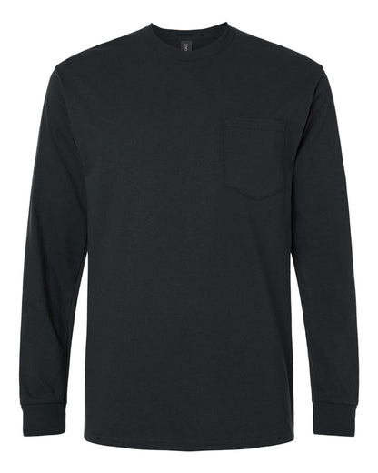 Gildan Ultra Cotton® Long Sleeve Pocket T-Shirt 2410