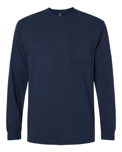 Gildan Ultra Cotton® Long Sleeve Pocket T-Shirt 2410