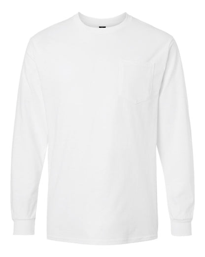 Gildan Ultra Cotton® Long Sleeve Pocket T-Shirt 2410