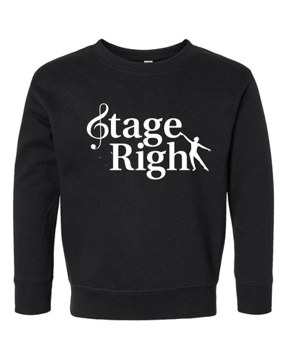 Stage Right Toddler Fleece Crewneck Sweatshirt - 3317