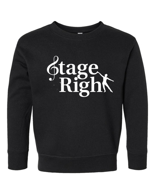 Stage Right Toddler Fleece Crewneck Sweatshirt - 3317
